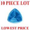 5 mm Trillion Cabochon Swiss Blue Topaz AAA Grade 10 pc Lot